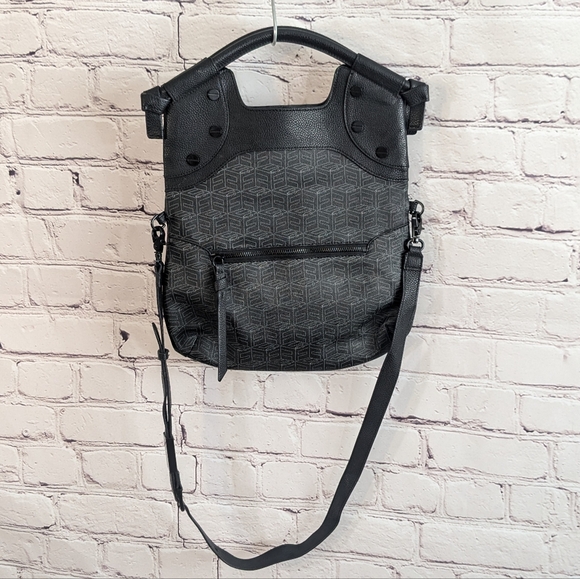 Foley & Corrina black/gray bag - Picture 4 of 9